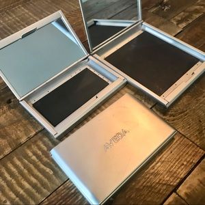 (3) AVEDA Environmental Refillable Makeup Compacts
